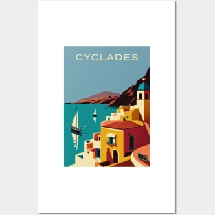 Cyclades Landscape Posters and Art